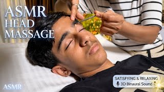  Sleep Anxiety Relief | Powerful ASMR Head Massage Therapy