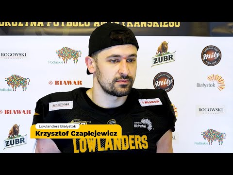 6. kolejka PFL1: Lowlanders Białystok - Archers Bydgoszcz (wypowiedzi pomeczowe)