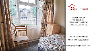 Denmark Garden Carshalton Small Room to Rent | Propertypointuk