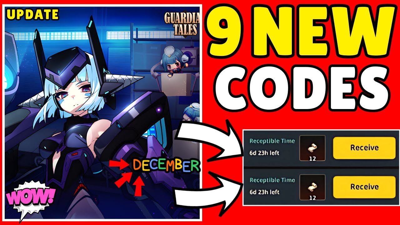⚠️НОВИНКА! ⚠️КУПОНЫ GUARDIAN TALES НА ДЕКАБРЬ 2025 | КОДЫ GUARDIAN TALES 2025
