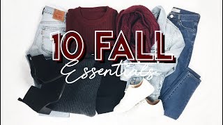 10 Fall Essentials! (TRY ON) // My Favorite Fall Clothes by elorabee 3,115 views 6 years ago 7 minutes, 44 seconds