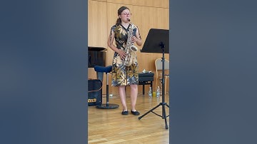 Playing Pianissimo Altissimo Tones #saxophone  #music   #university   #100daysofpractice