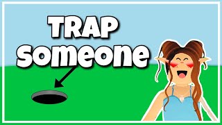 HOW TO BUILD A BLOXBURG TRAP! || Aliisha