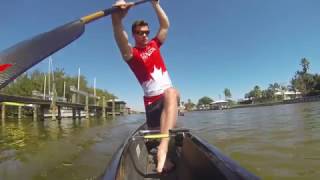 Evan Bezemer Sprint Canoe