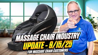 Massage Chair Industry Update - 9/15/25