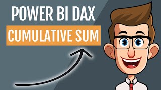 how to calculate cumulative total with dax in power bi