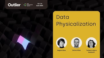 Regine Abos, Gulrez Khan, & Tatiana Lahera Kalainoff—Data Physicalization Panel (Outlier 2024)