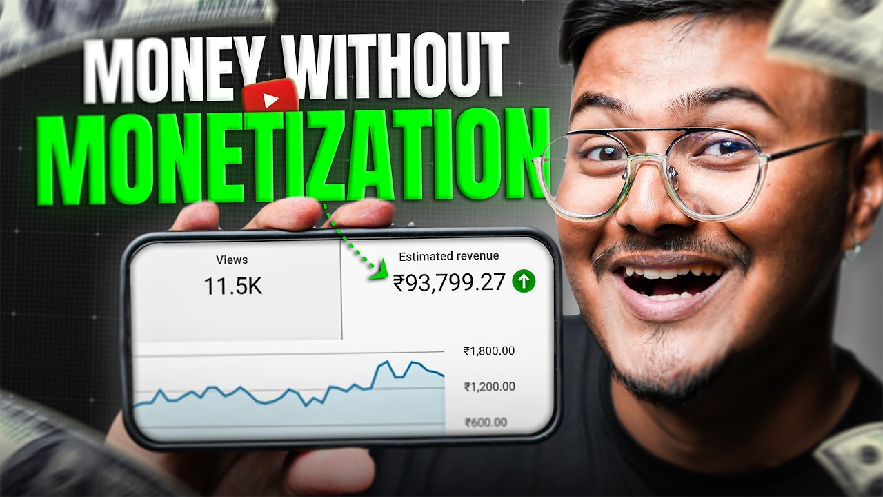 5 Secret Ways to Make Money on YouTube (With Proof) | Bina Monetization Ke Paise Kaise Kamaye! 🔥
