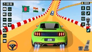GT Car Stunt Games !! Impossible Game play video// Android mobile game 🎯 khalna gari video screenshot 5