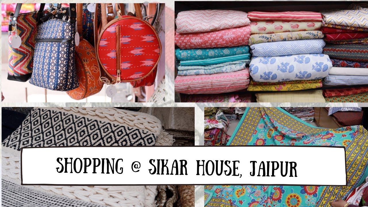 When in Jaipur Shopping at Jaipur's Street Market Sikar House 