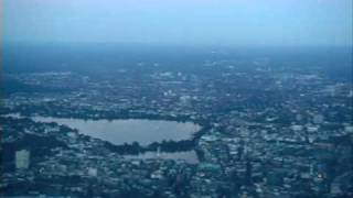 Cesssna Approach RWY 33 Hamburg Airport (EDDH / HAM ) Cockpitview