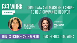 Mastercard Data and Services Raj Seshadri at CNBC Work Summi