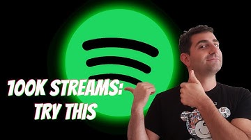 How I got 100K streams on Spotify
