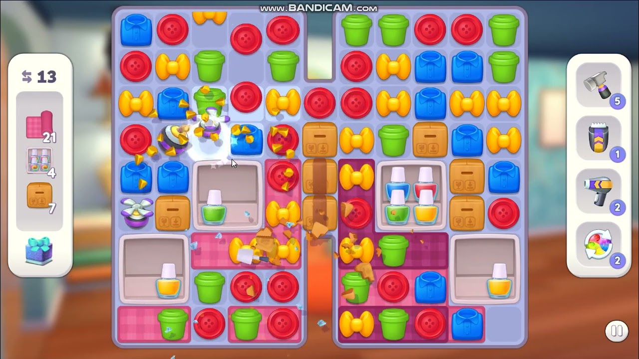 Makeover Match - Swap & Style level 238 no power-ups
