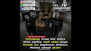 Sindiran keras untuk orang yang hanya bisa bacot