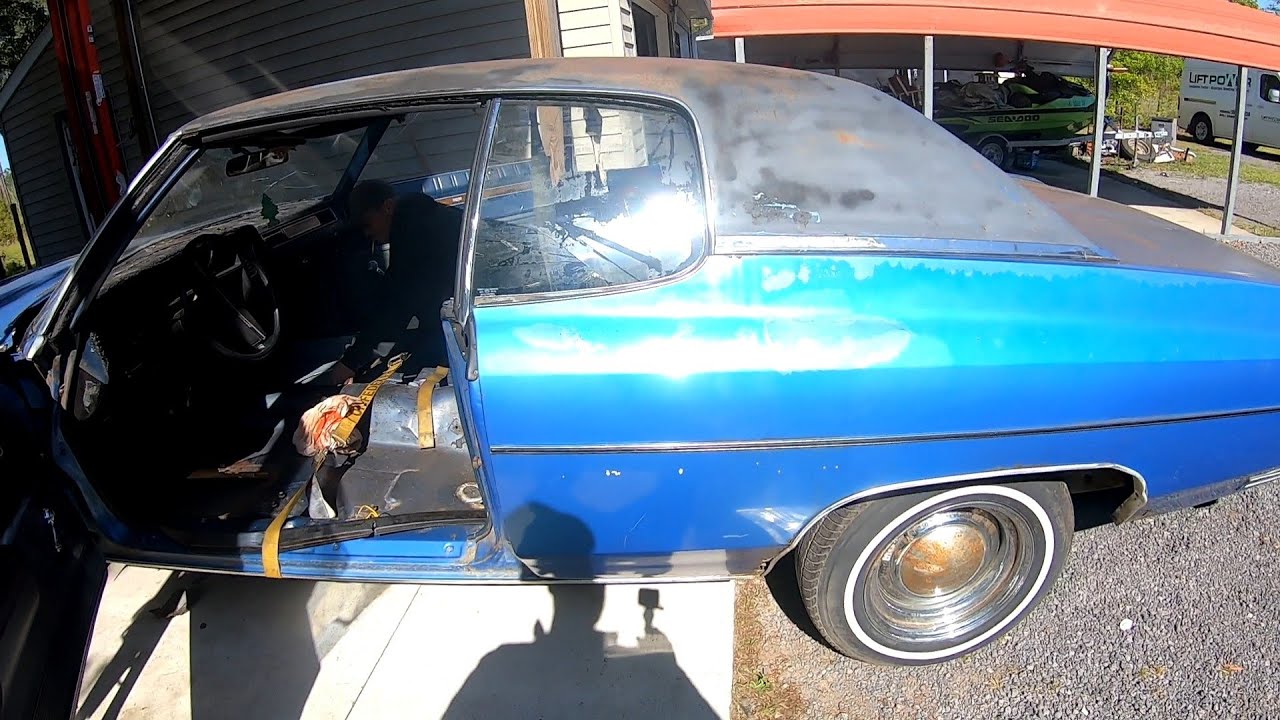 1972 Impala "DONK" floor and trunk pan rusty panel replacement.