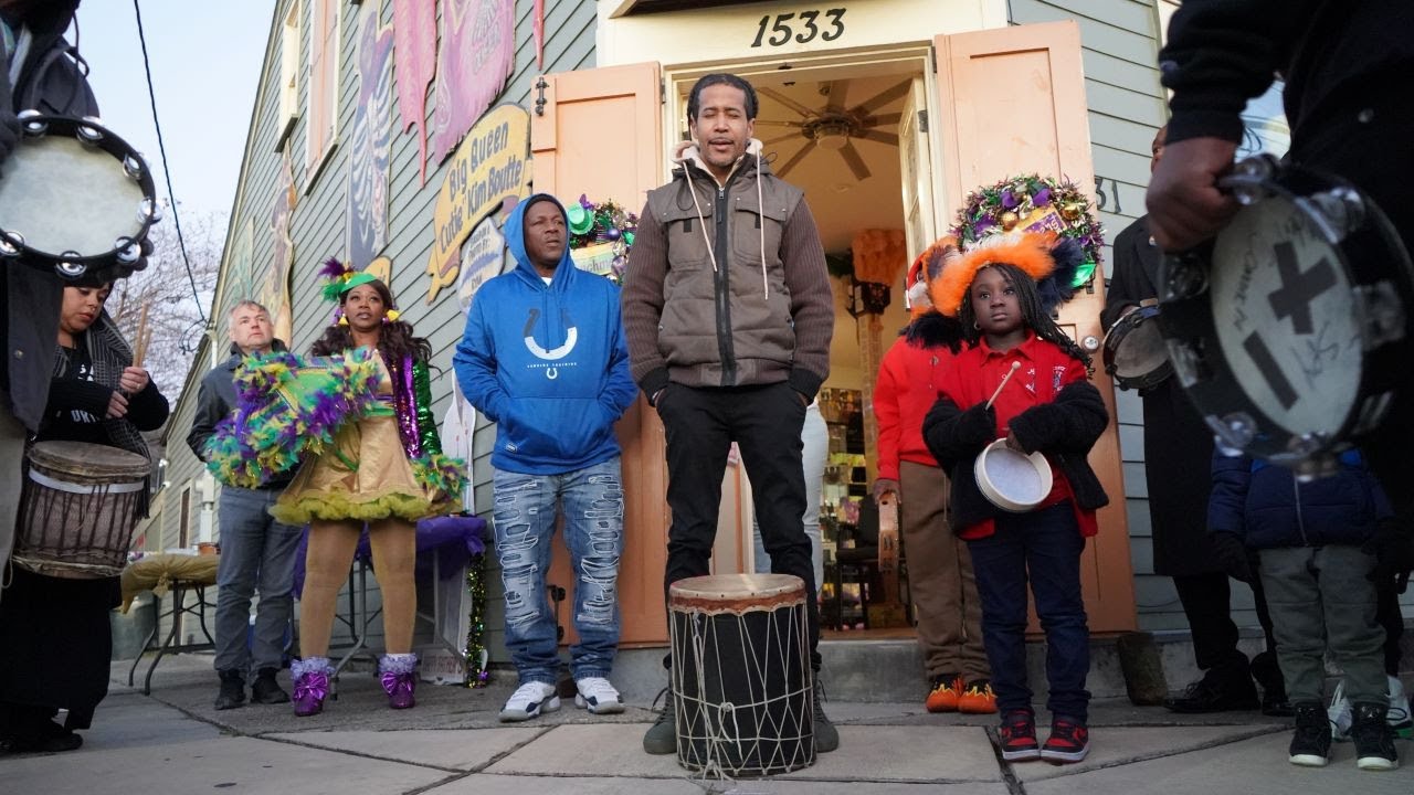 Mardi Gras Indian Tribes Unite: Indian Red Prayer | Honoring Freedom Rider Jerome Big Duck Smith