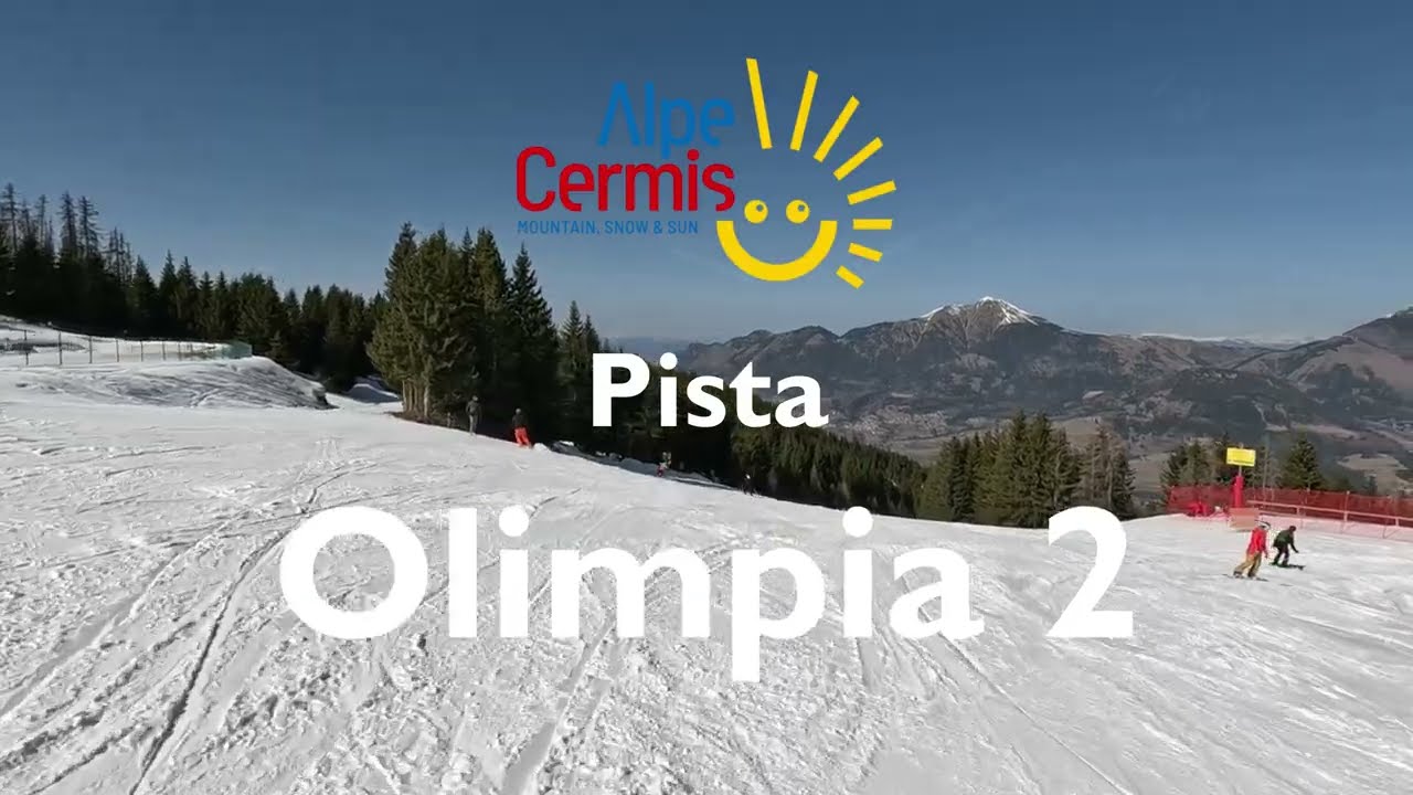 Pista Olimpia 2: la nera più famosa dell'Alpe Cermis #valdifiemme #dolomitisuperski
