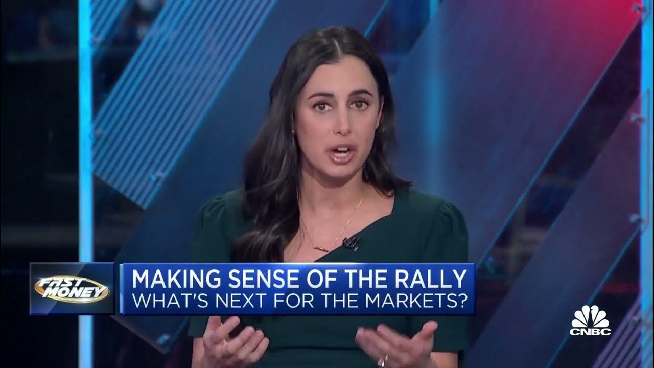 One word that describes the market rally consensus. Courtney Garcia on
