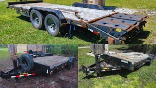 Rebuilding & Upgrading A SUPER CHEAP Big Tex 14ET | 7 Ton Equipment Trailer
