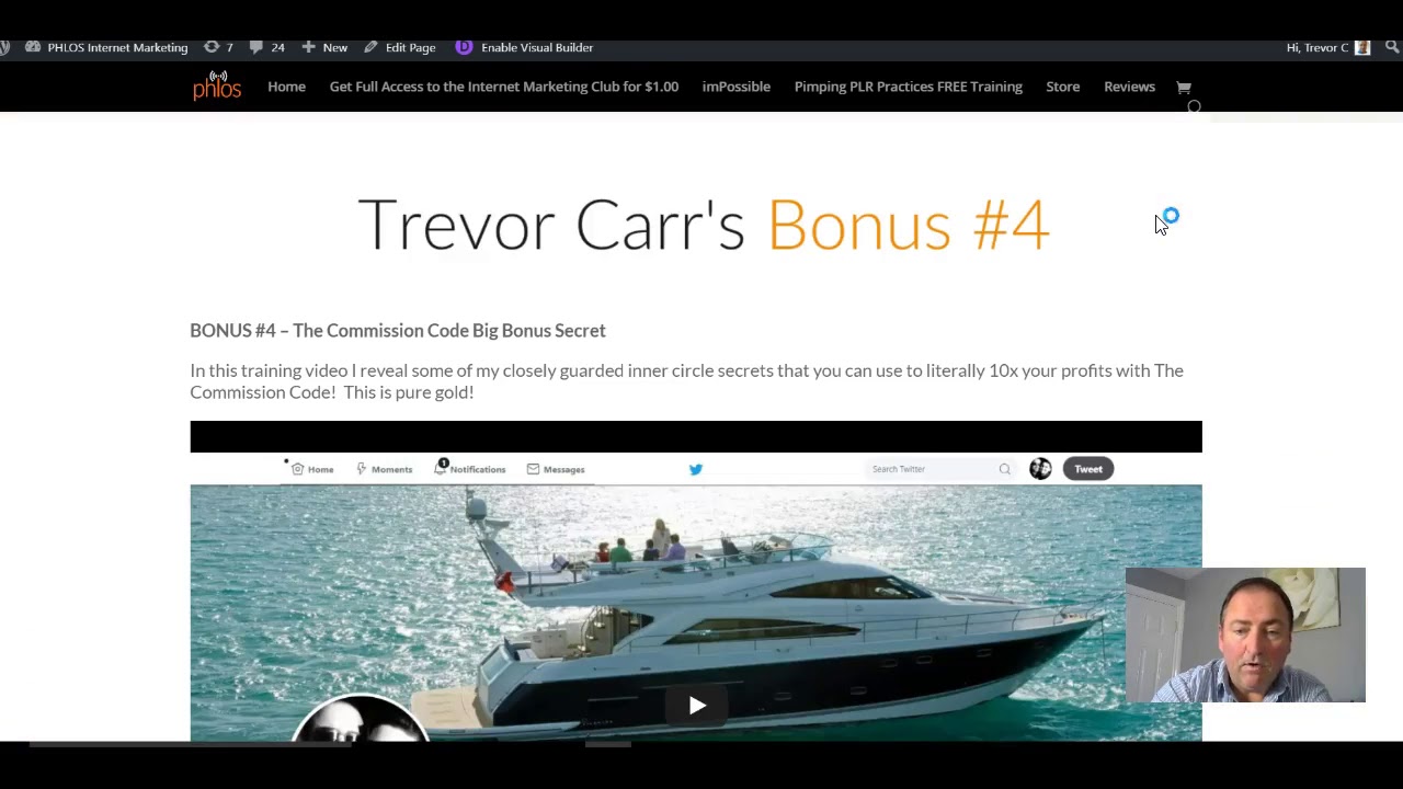 The Commission Code Bonus Update