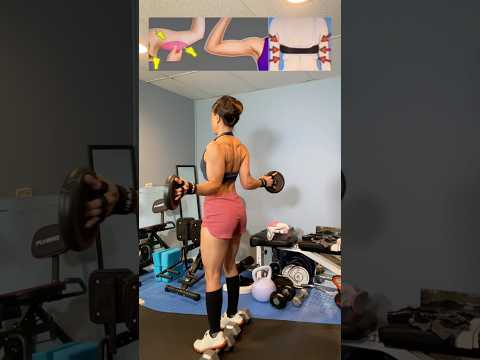 แขนไหล่ สบักหลัง ลดกระชับใต้วงแขน 15 reps x 3 sets #core #arms #back #shoulder #arms