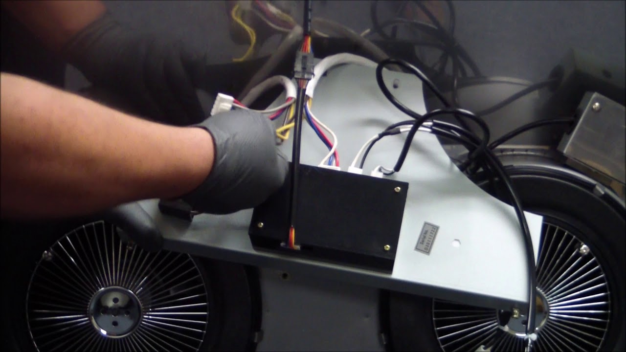 Windster Range Hood WS48 How to replace capacitor, and ic board