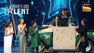 B.S. Reddy ने John Abraham पर दिखाई अपनी Magic Trick |India's Got Talent Season 9| Dhamakedar Action