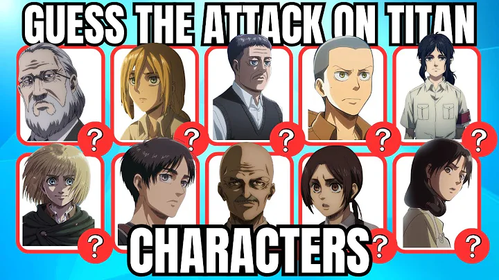 Can You Guess The Attack On Titan Characters? | QuizGenius