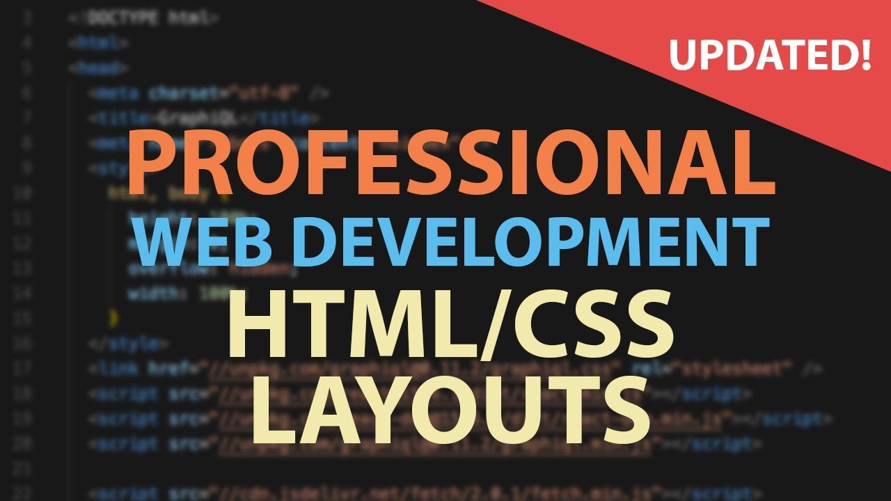 วิธีเขียนโค้ด html New Update EASY! Hand-code an HTML + CSS layout