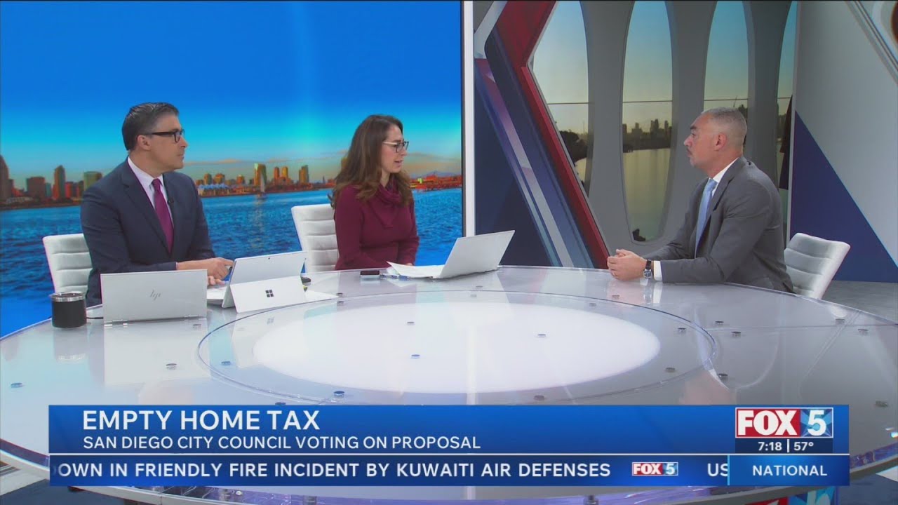 San Diego City Council to vote on empty home tax