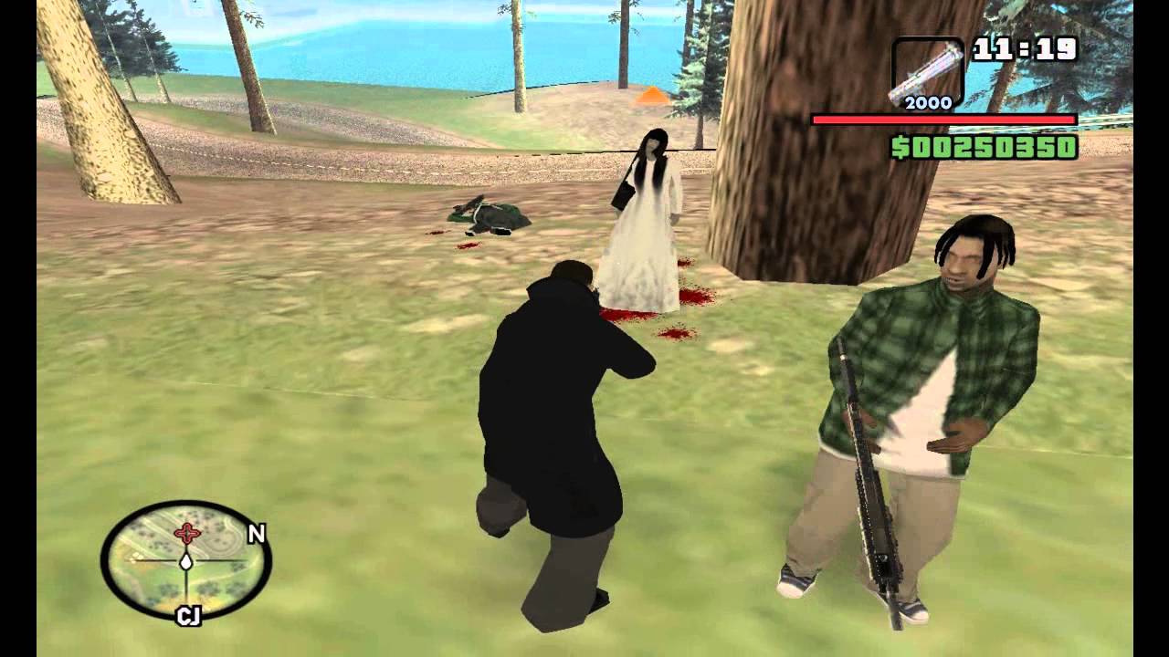Gta Sa - Cj vs La llorona