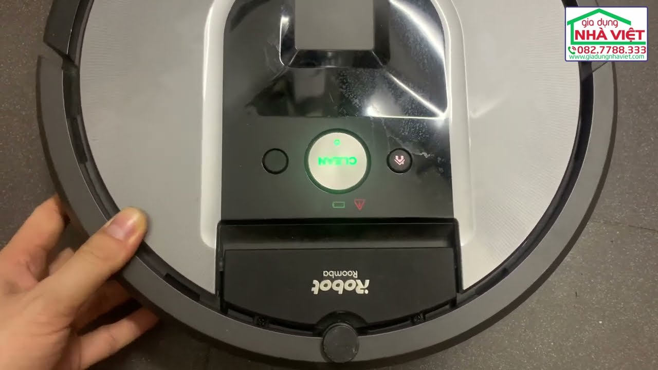 Hướng dẫn sửa lỗi Error 1 robot hút bụi iRobot
