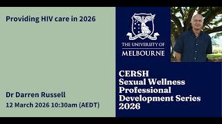 Sexual Wellness PD Series- March 2026- Dr Darren Russell