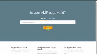 how to check that a website is AMP or not Hindi Urdu