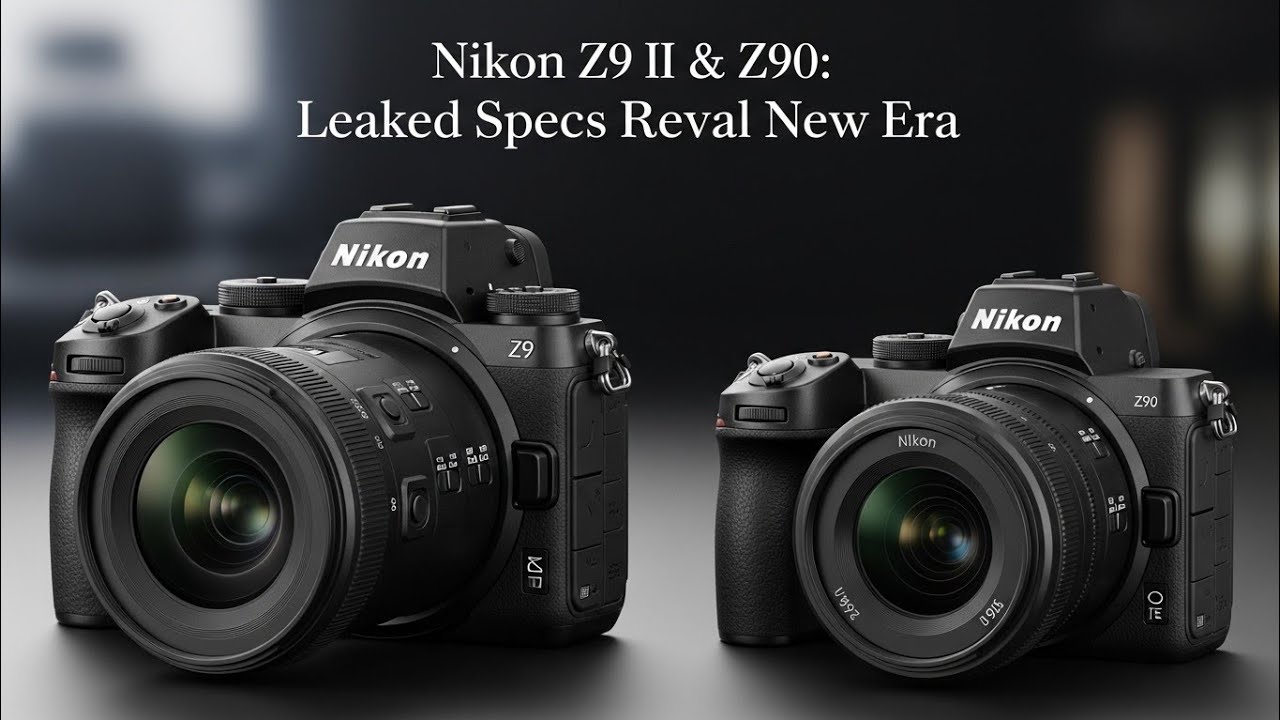 Two flagship cameras: The Nikon Z9 II & the Nikon Z90 leaked specs