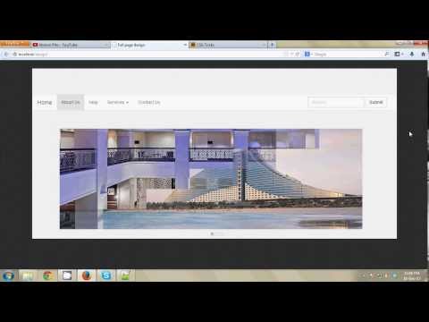 Full web page design step by step Bangla tutorial #4