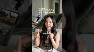 vlog hack con la #osmopocket3 ✨ #dji #tech #techcreator #camera #tips #vlog #vlogging