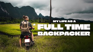 I live out of a backpack