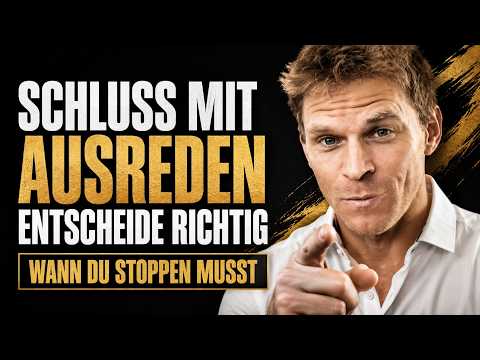 Weitermachen oder aufhören? Diese 3 Dinge entscheiden