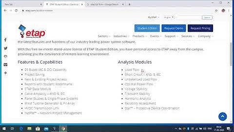 ETAP Software Electrical Videos in Telegu|| Etap software telugu videos