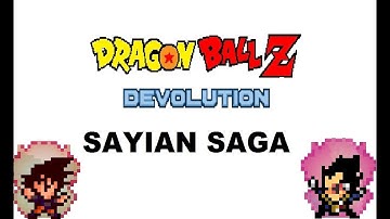 Dragon Ball Z Devolution #1 The Sayian Saga