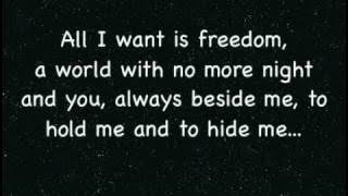All I ask of you lyrics - Phantom of the Opera