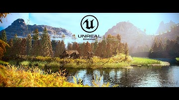 Unreal Engine 5 cinematic | The stunning cinematic world of a tiny house on the river