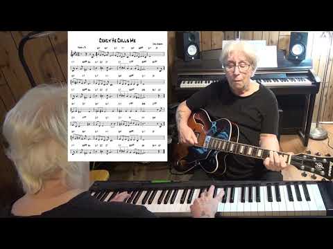 Crazy He Calls Me ( TvdH ) - Jazz guitar & piano cover ( Carl Sigman )