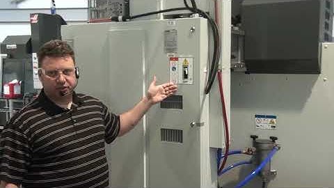 01 Haas Start Up - Turning on power.