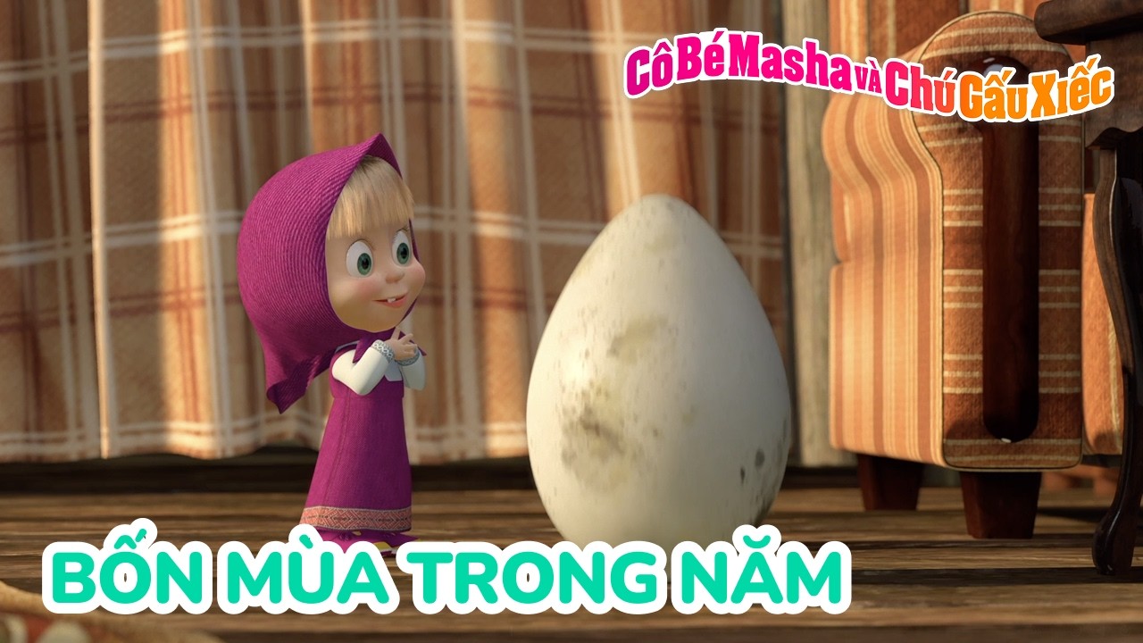 Cô Bé Masha và Chú Gấu Xiếc 🌸☀️ Bốn mùa trong năm ❄️😊 Tuyển tập các tập phim