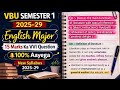 Sem1 Mj 1 Eng VVI Qn Discuss the main functions of Literature - Siksa, Vyutpatti, Anand..VBU 2025-29