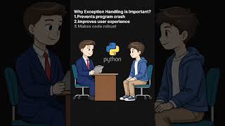 Python Exception Handling 🐍 #shorts #programminglanguage