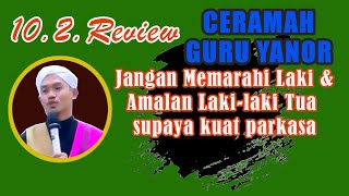 guru Yanor Kalua Terbaru  Istri Jangan Sdanai Memarahi Laki Dan Laki Harus Perkasa Sdanai Tua